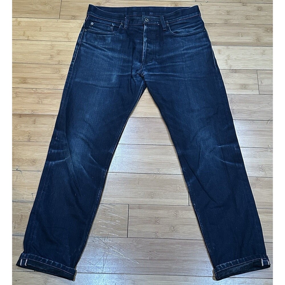 3sixteen ST-120X Shadow 14.5oz Raw Selvedge Denim Jeans Men’s 31x29 Blue (Read)